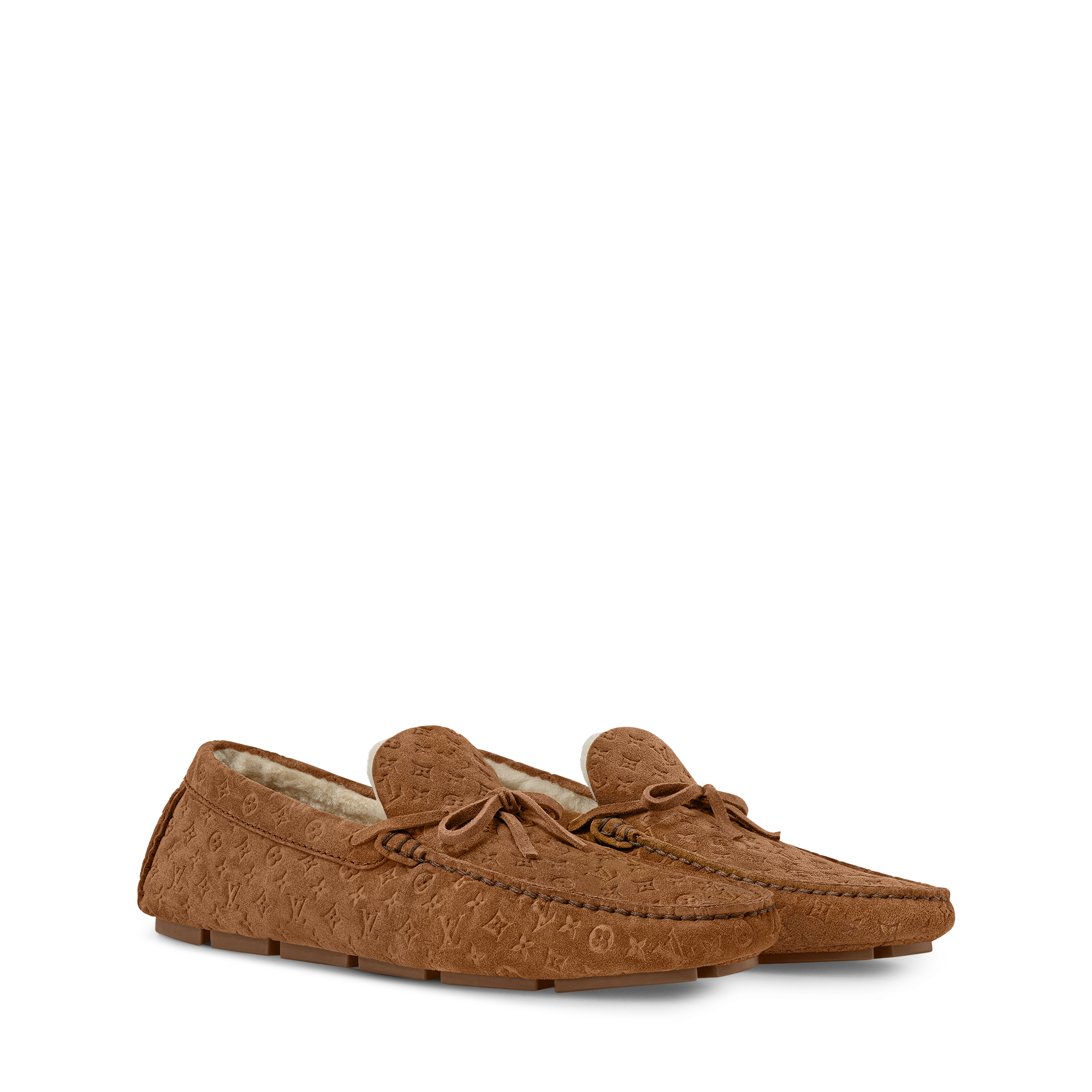 LOUIS VUITTON ブラウンモカシン LOUIS VUITTON ブラウン モカシン